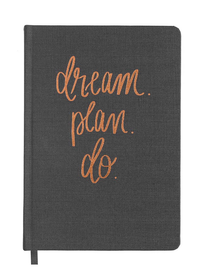 Dream Plan Do Fabric Journal - Home Decor & Gifts and other Purchase Wholesale print the dream. Free Returns & Net 60 Terms on Faire trending on Faire.