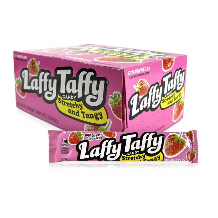 Laffy Taffy Strawberry 1.5oz - 24ct for wholesale by I Got Your Candy