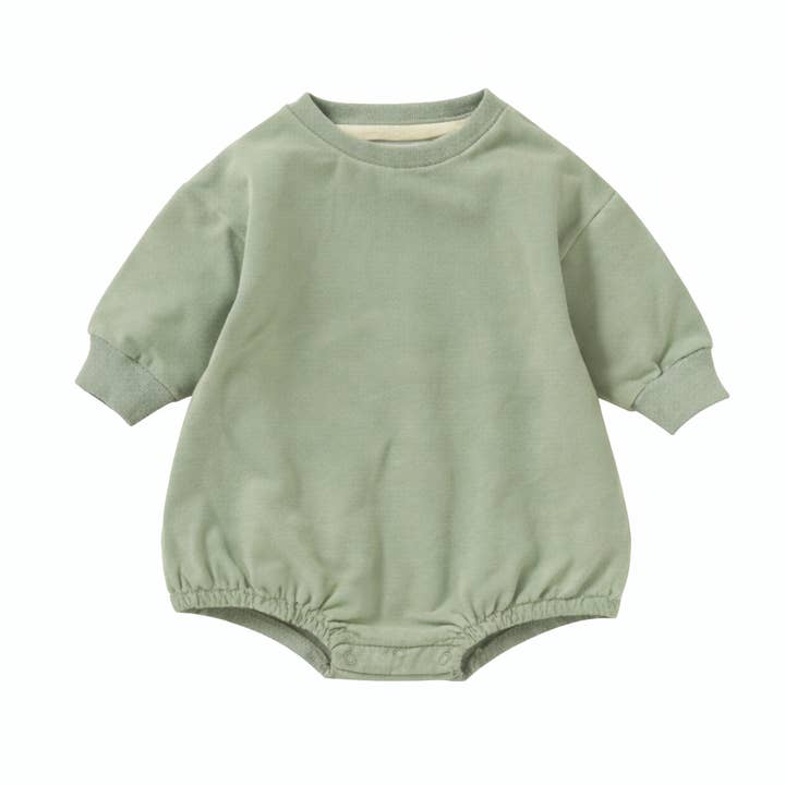 Sweater Bubble Romper Sweatshirt Romper for wholesale by Creatively Cheryl