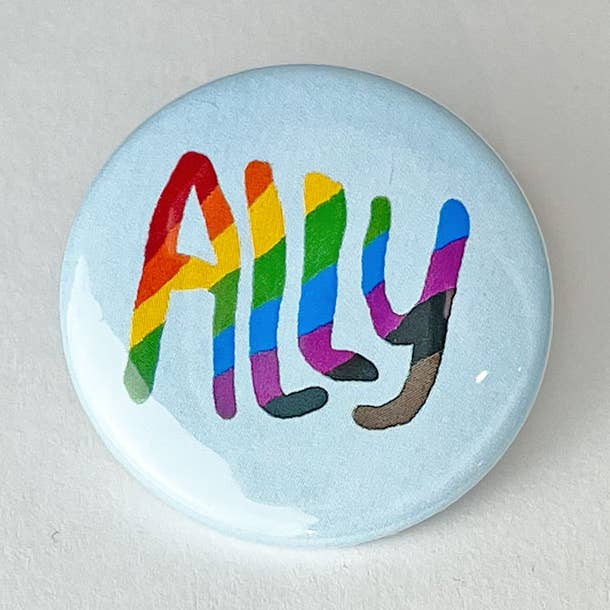 Ally Button for wholesale by Culture Flock