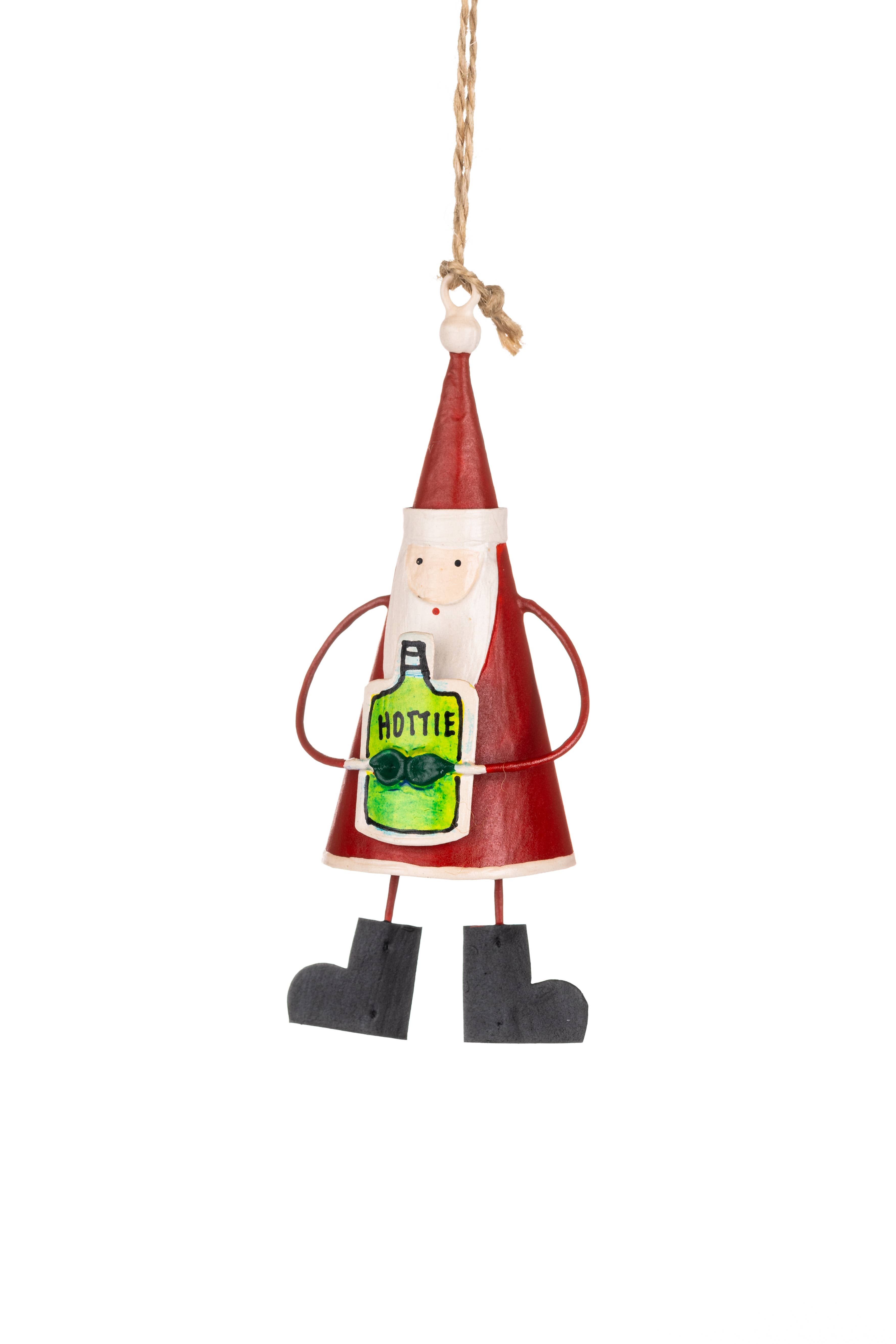 Shoeless Joe Ltd – wholesale Ornament – Hot Water Bottle Santa0