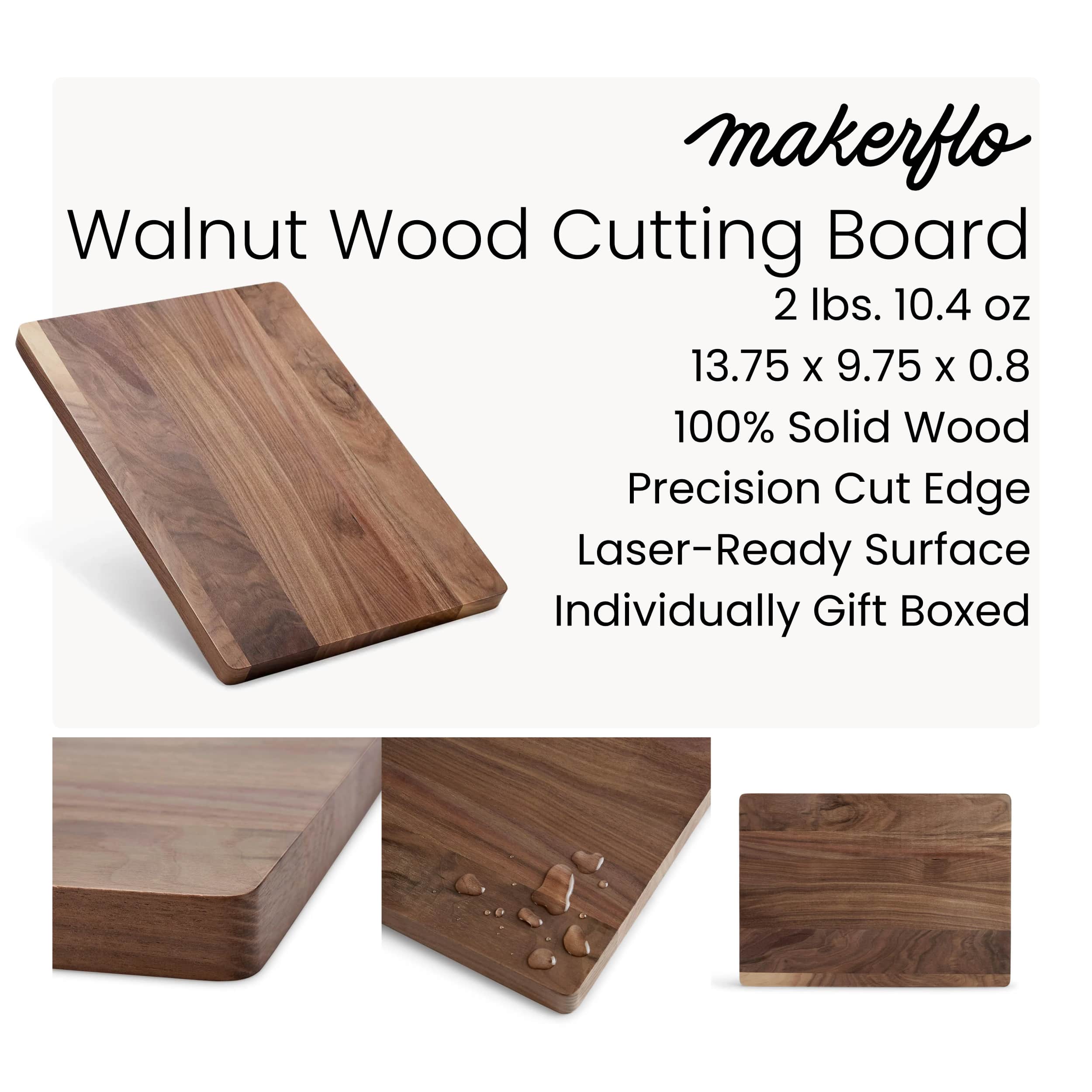 MakerFlo – wholesale Cutting board – Walnut Wood Cutting Board1
