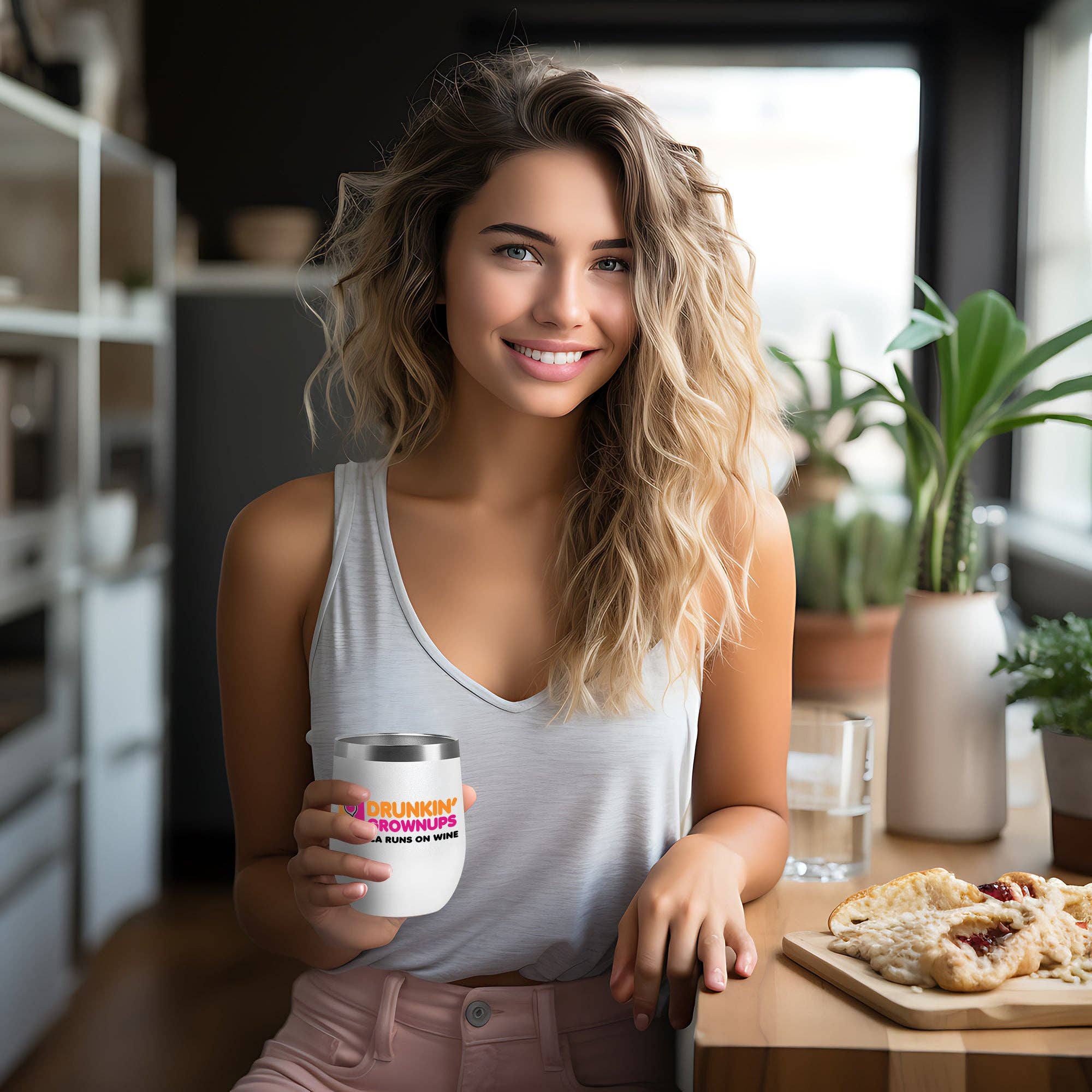 Chris’s Stuff Inc. - Wholesale Insulated Mug/Tumbler - Dunkin' Grownups Insulated Tumbler - White1