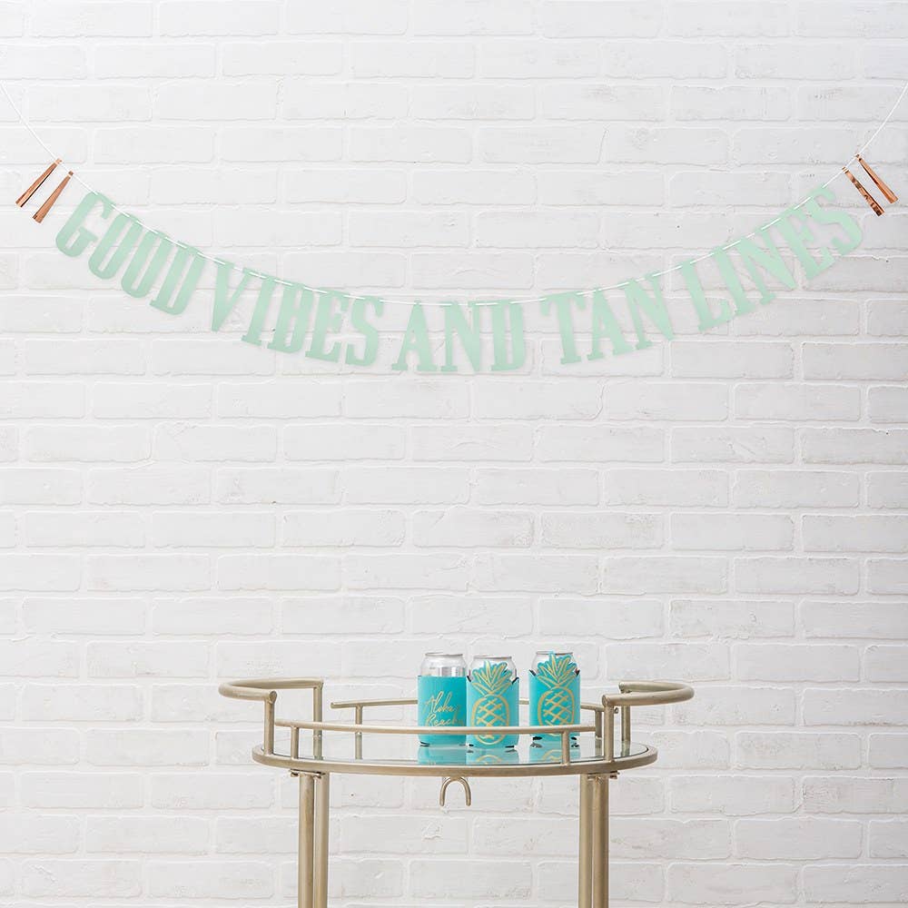 Weddingstar Inc. - Wholesale Party Sign/Banner - Paper Bachelorette Party Banner - Good Vibes1