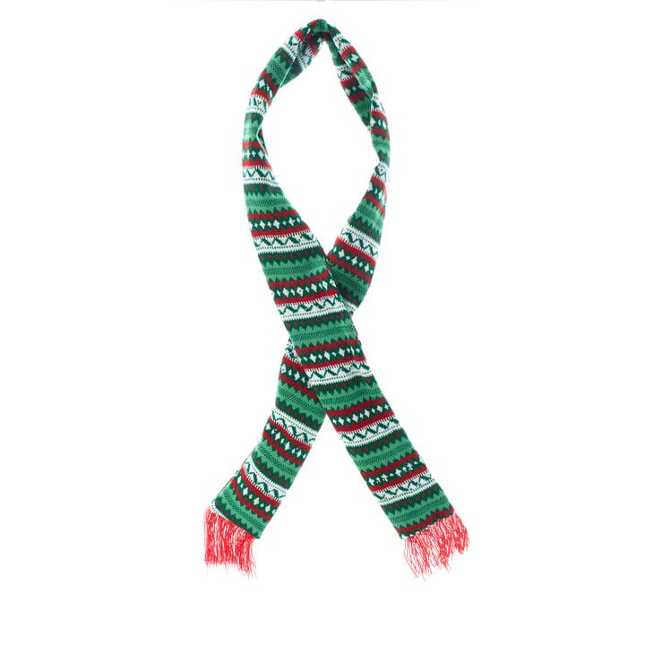 57"ACRYLIC YARN KNIT SCARF GARLAND for wholesale by Kurt S. Adler, Inc.