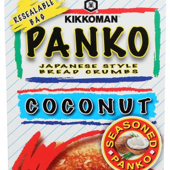 KeHE Distributors, LLC - Wholesale Bread Mix - Kikkoman Panko Coconut Japanese Style Bread Crumbs, 8 oz0