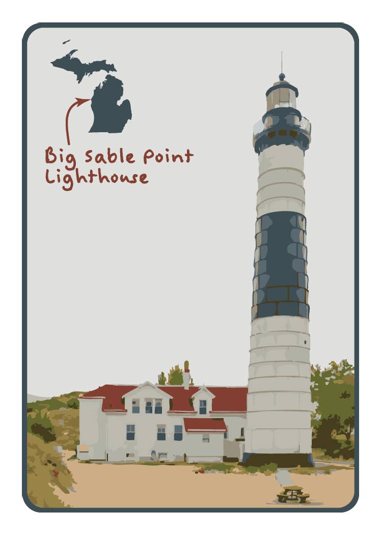 Phil Stagg Photography - Wholesale Brain Game - Kids - MICH MATCH - LIGHTHOUSE EDITION - Educational Matching Game12