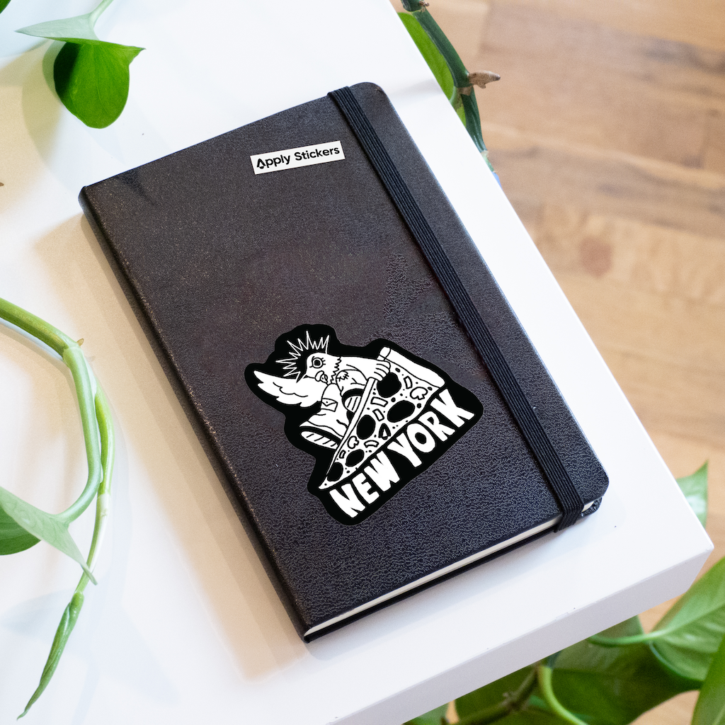 Apply Stickers - Wholesale Sticker - New York Pizza Pigeon by Apply - Die-Cut Sticker1