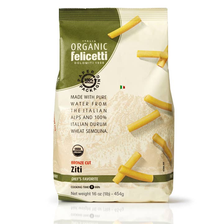 Organic Felicetti - Vendita all'ingrosso Pasta - 16oz Ziti