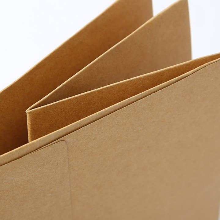 ByHome - Wholesale Gift bag - Square Kraft Brown Cotton Handle Paper Gift Bag w/ tissue2