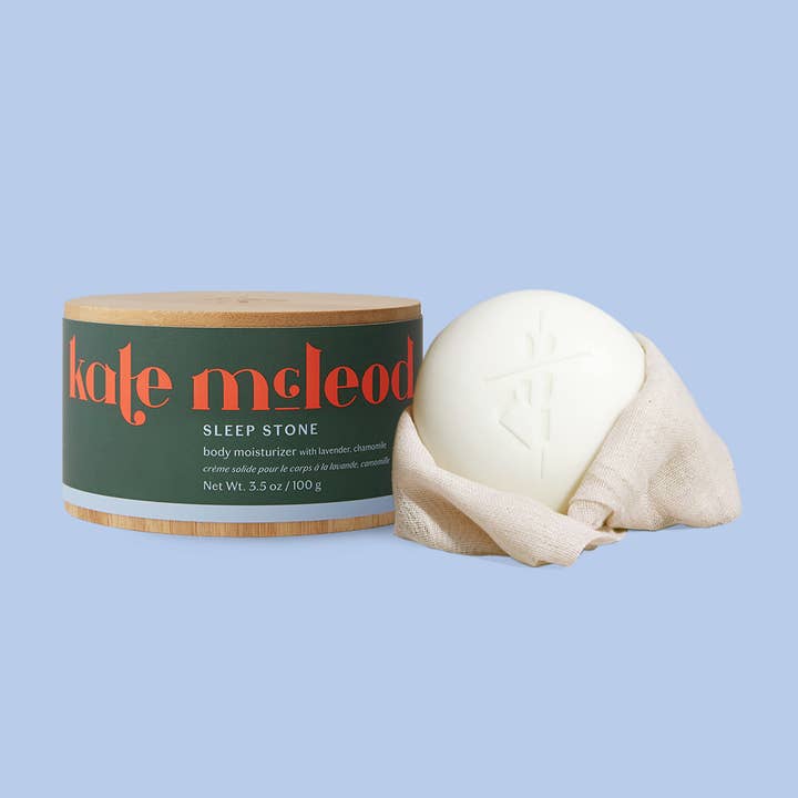 Kate McLeod - Wholesale Solid Lotion - Sleep Stone | Deep Moisturizing Lotion Bar