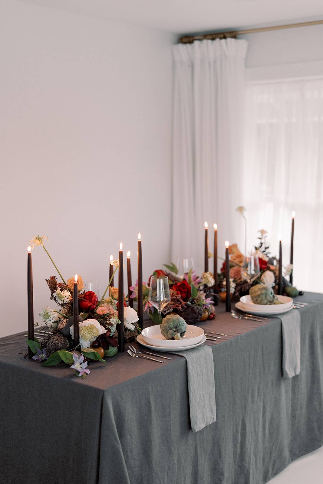 Mo&Co Home – Großhandel Konische Kerze/Kerzenhalter – Kastanie | Getauchte Bienenwachskerzen | 100% natürlich2