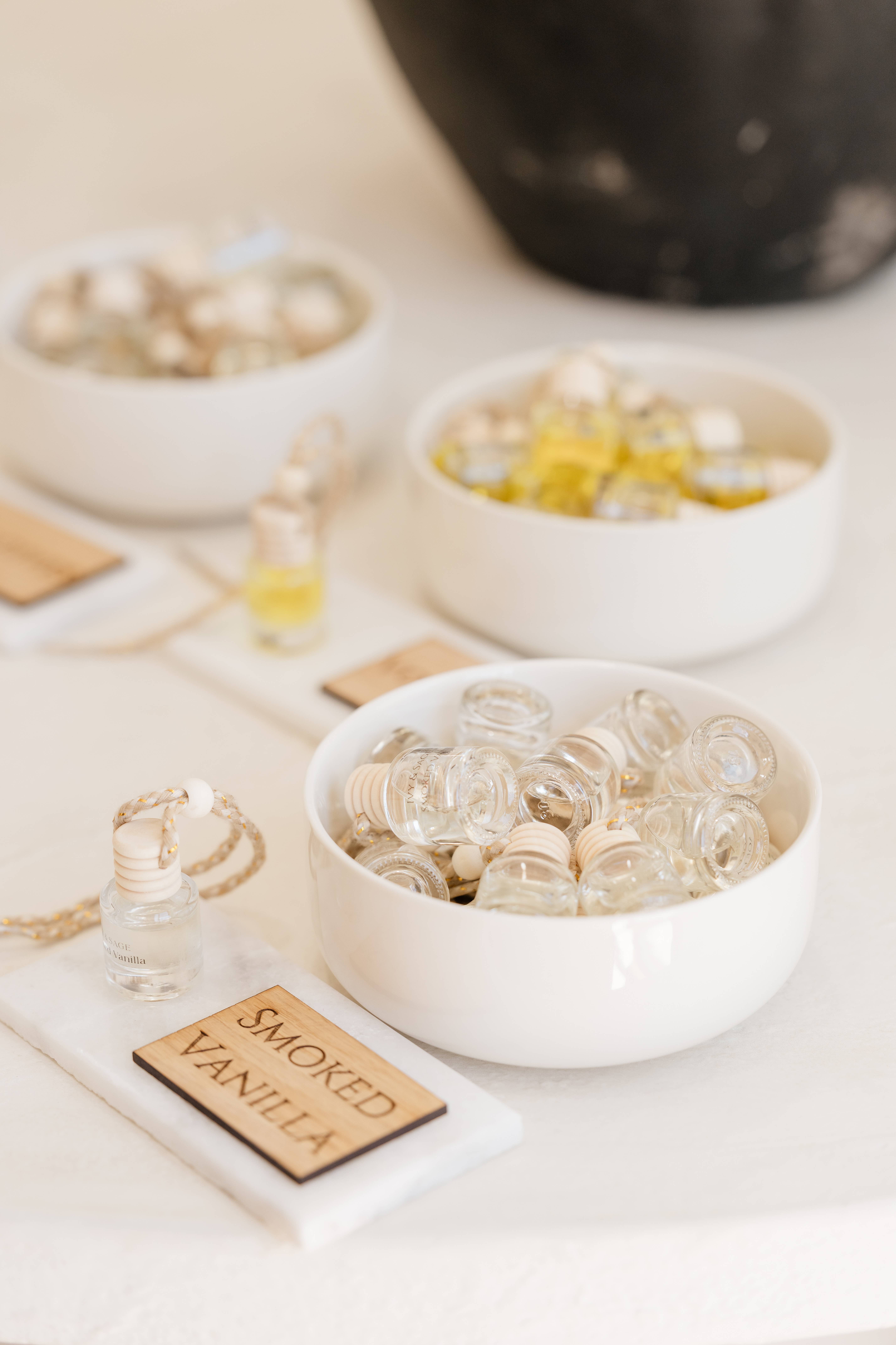 Ivy & Sage Collection - Vendita all'ingrosso Olio profumato - Diffusore per Auto Mora Selvatica – Frutta Autunnale & Tè4