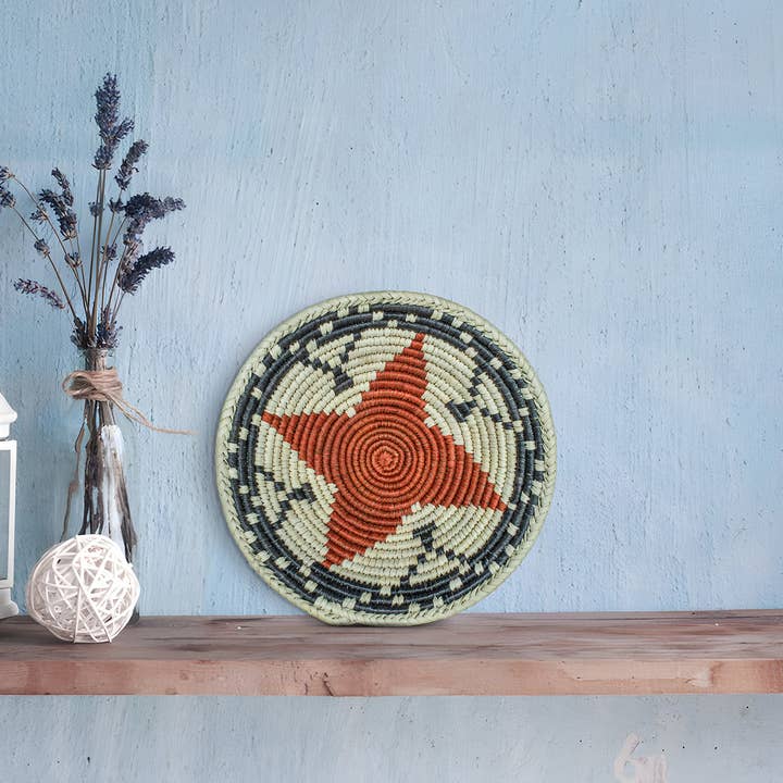 Handgeweven Schaalmand - Zuidwestelijke Mand - 7 inch diameter voor wholesale door ArtisanalEmporiumLLC