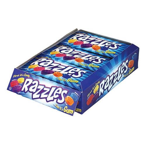 I Got Your Candy - Wholesale Chewing Gum - Razzles Original 1.4oz - 24ct2