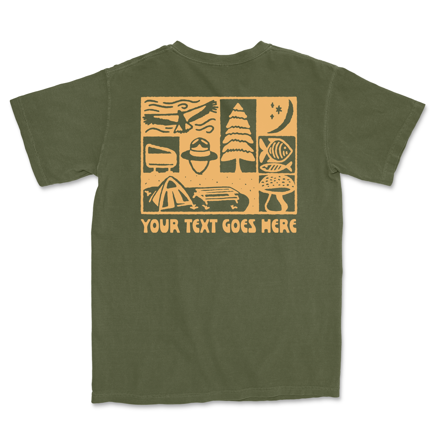 Island View Outfitters - Wholesale Screen Printed T-Shirt - Unisex - *CUSTOM* Backcountry Trip Tee8