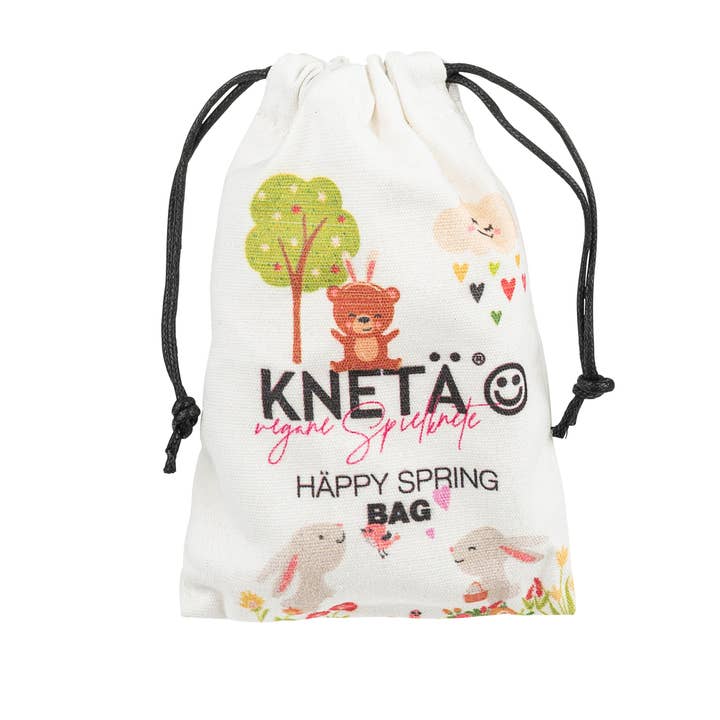 KNETÄ GmbH - Wholesale Wood Toy - Kids - KNETAE® wooden stamp set *HÄPPY SPRING*1