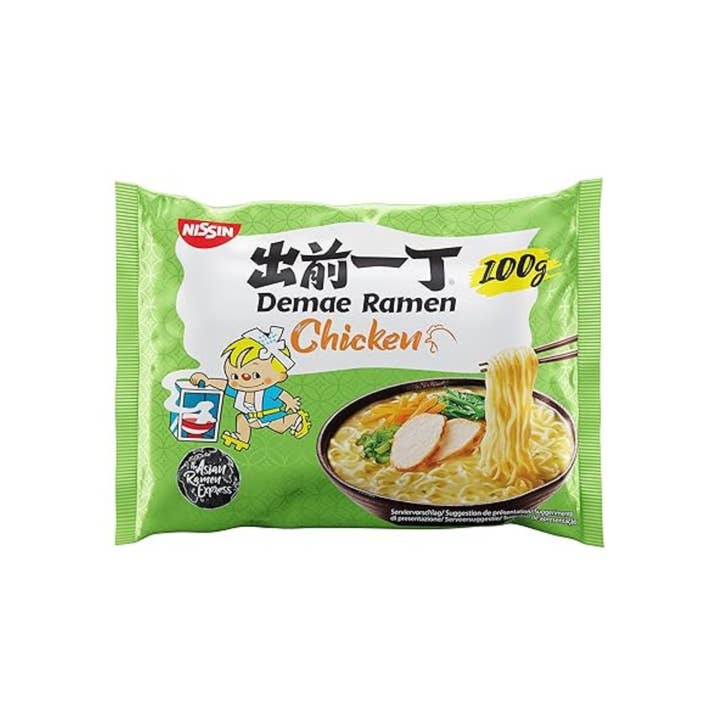utoppa GmbH – wholesale Ramen – Nissin Demae Ramen Instantnudlar Kyckling 100 g