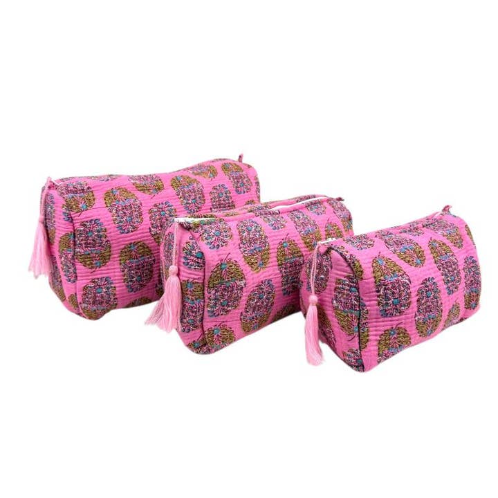 Pack 3 Neceseres Acolchado y Exclusivos de Algodón B2B IC921 para venta al por mayor de Chenson & Gorett