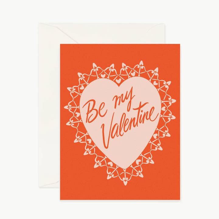 Valentine Lace for wholesale by Courage Card Co.