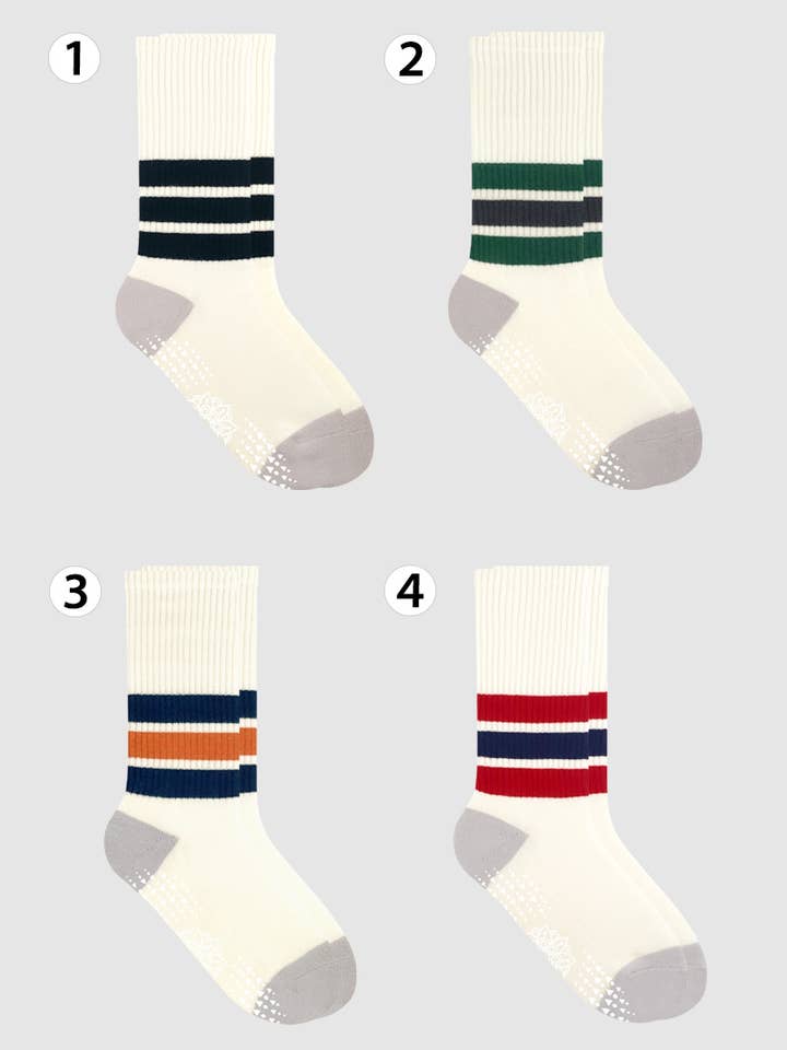 Women's Crew Yoga Pilates Socks Style 4 Socks for wholesale by 7DAYSSOCKS