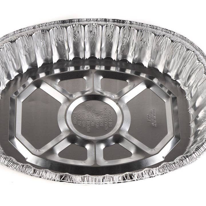 EcoQuality - Wholesale Pan - Aluminum Disposable Durable Oval Roaster Pan Turkey Pan