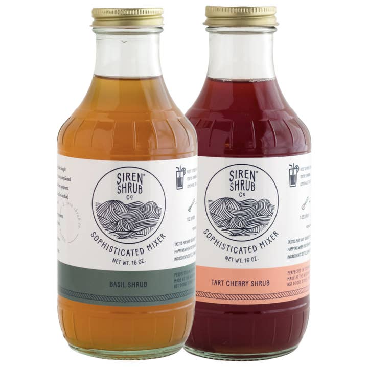 Siren Shrub Originals for wholesale by Siren Shrub Company LLC