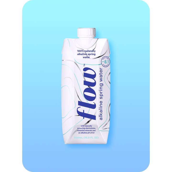 Oasis Snacks - Wholesale Flavored/Infused Water (Non-Carbonated) - Flow Alkaline Flavored Spring Water, 16.9oz5