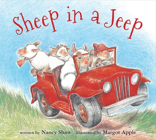 HarperCollins - Wholesale Baby & Toddler Book (0-2) - Sheep in a Jeep Board Book : Nancy E. Shaw0