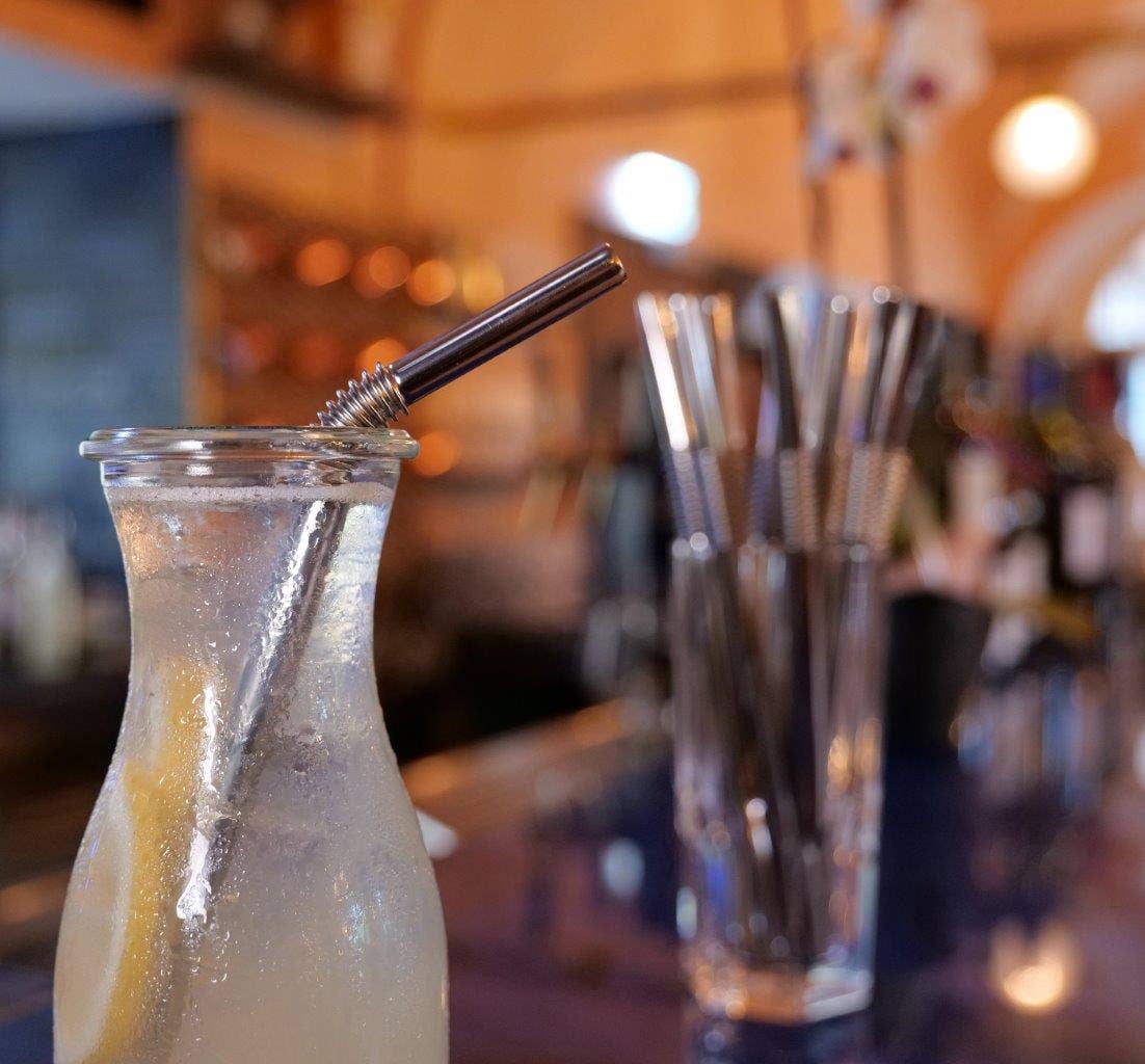 NUTS Innovations - Wholesale Drinking Straw - bendable stainless steel drinking straw set of 43