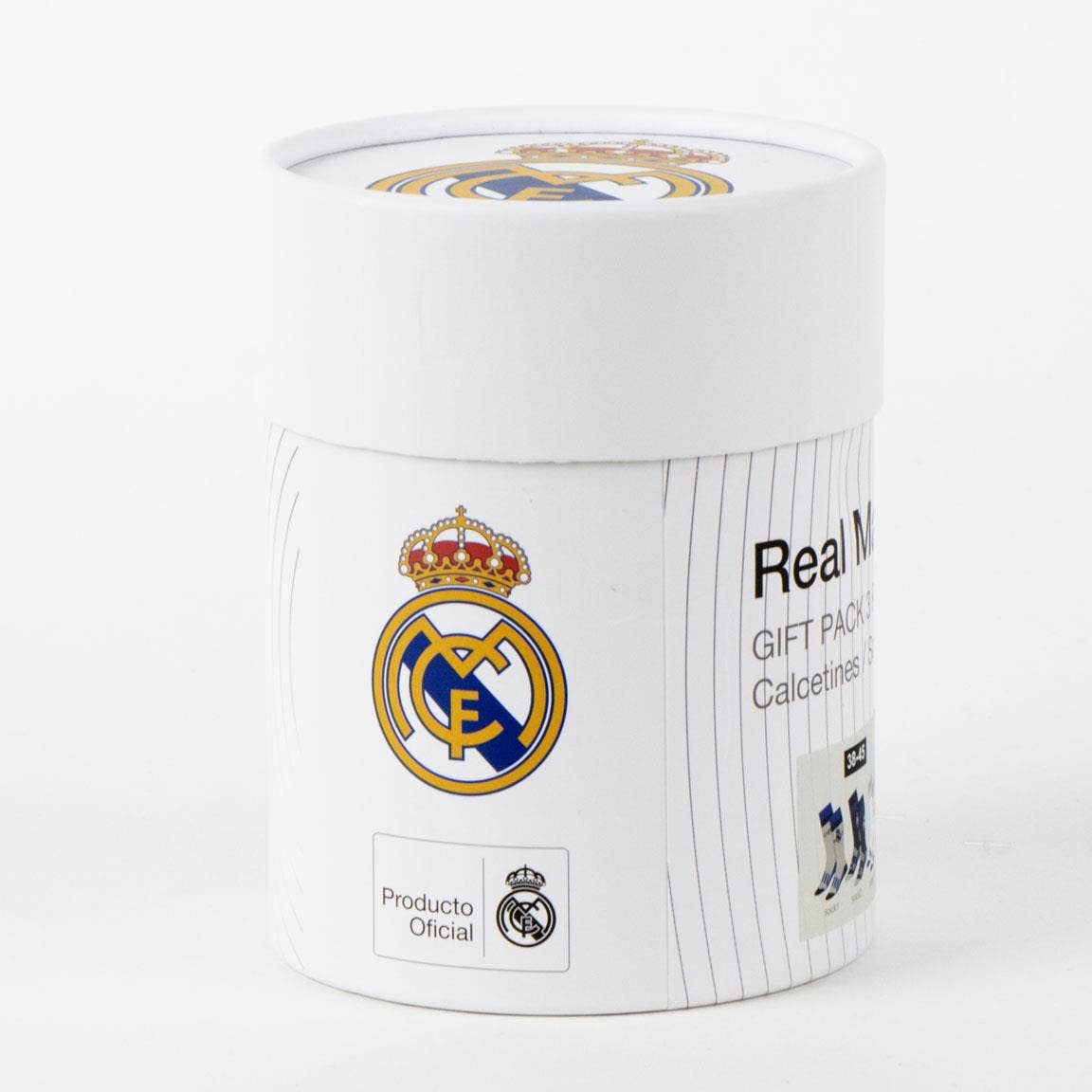 Mastoys, S.L. - Vente Chaussettes – unisexe - PACK DE 3 PAIRES DE CHAUSSETTES REAL MADRID - 29000030044