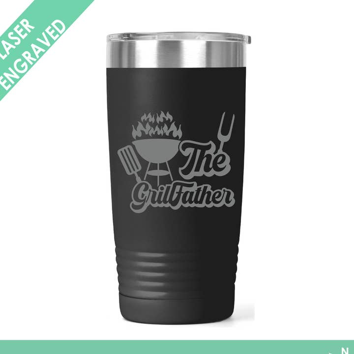 Der Grillvater - Vatertag Tumbler - Lustiger Tumbler für den Großhandel von Northern Country Girl Designs, LLC