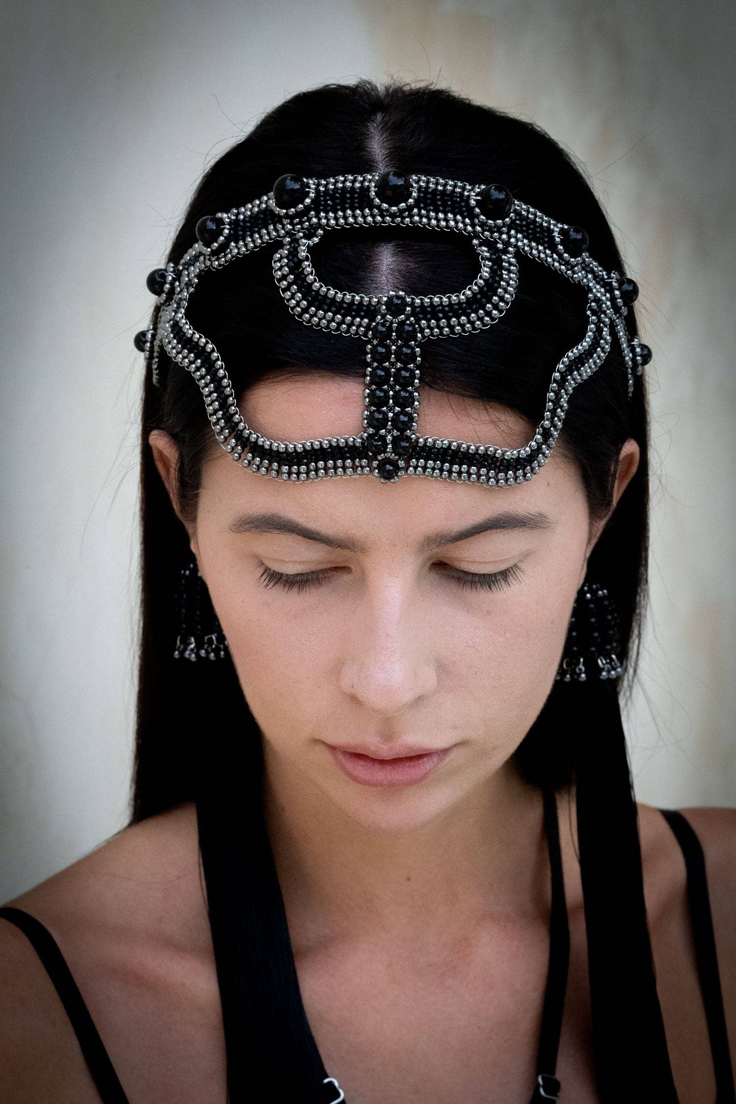 OBJECT & DAWN – wholesale Fashion headband – women's – Khutulun Modular Headband - 3 Color Variants8