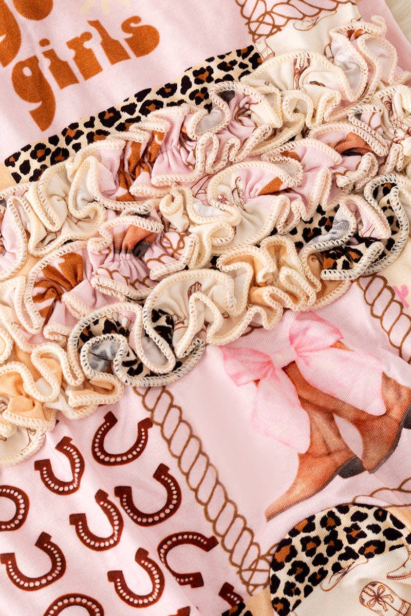 Kids Charm Online - Wholesale Clothing Set - Baby - 🎍Bamboo western baby onesie with matching headband. RPG52354 SOL1