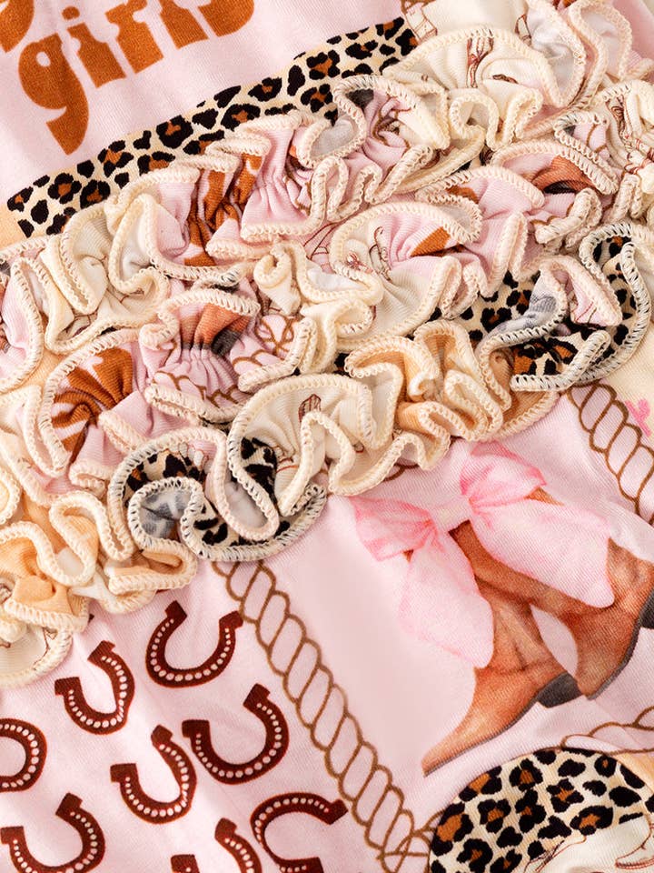 Kids Charm Online - Wholesale Clothing Set - Baby - 🎍Bamboo western baby onesie with matching headband. RPG52354 SOL1