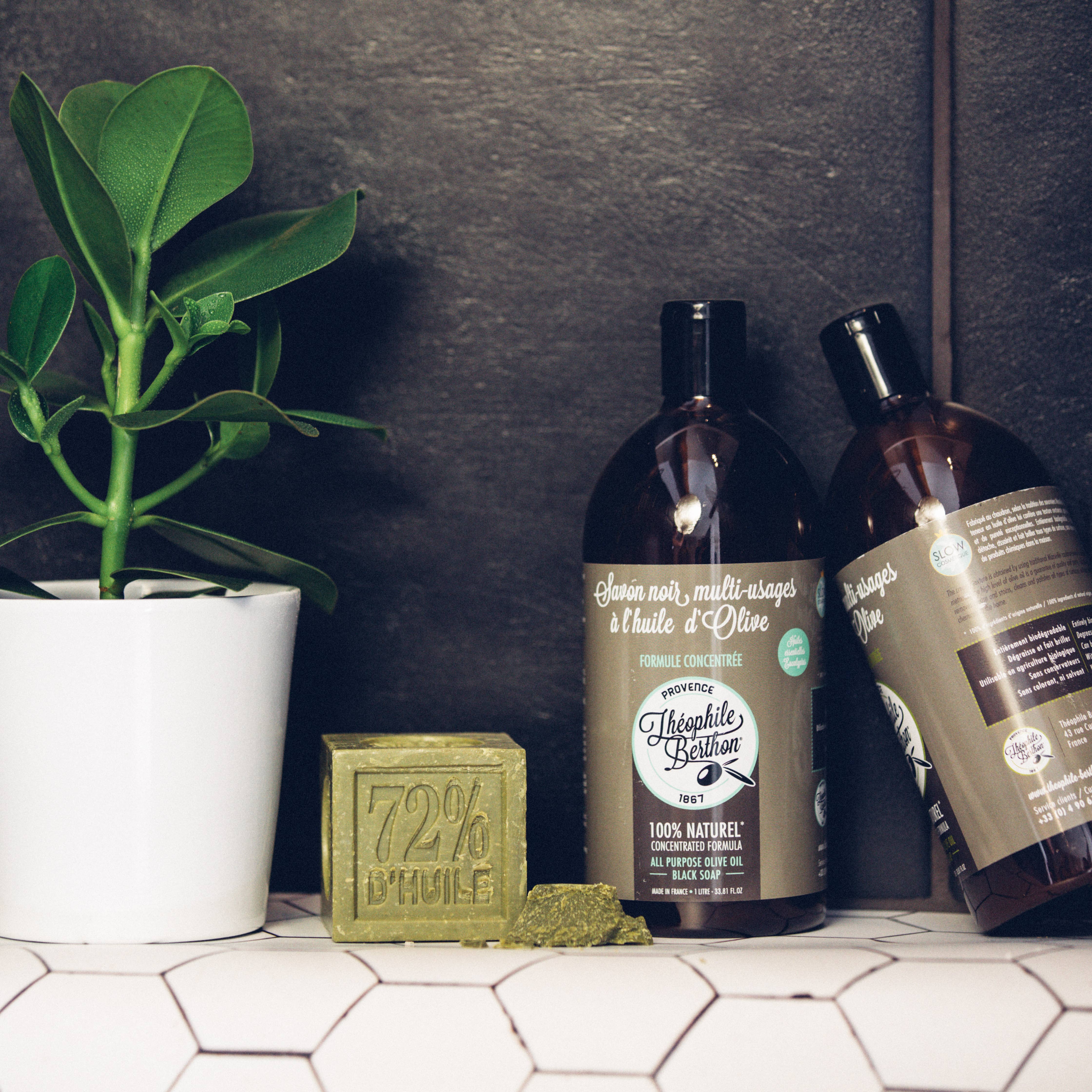 Theophile Berthon - Vente Nettoyant multi-surface - SAVON NOIR MULTI-USAGES CONCENTRÉ 100% OLIVE. EUCALYPTUS6