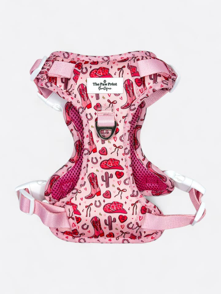 The Giddy up Pup Adventure Paws Harness for wholesale by The Paw Print Boutique