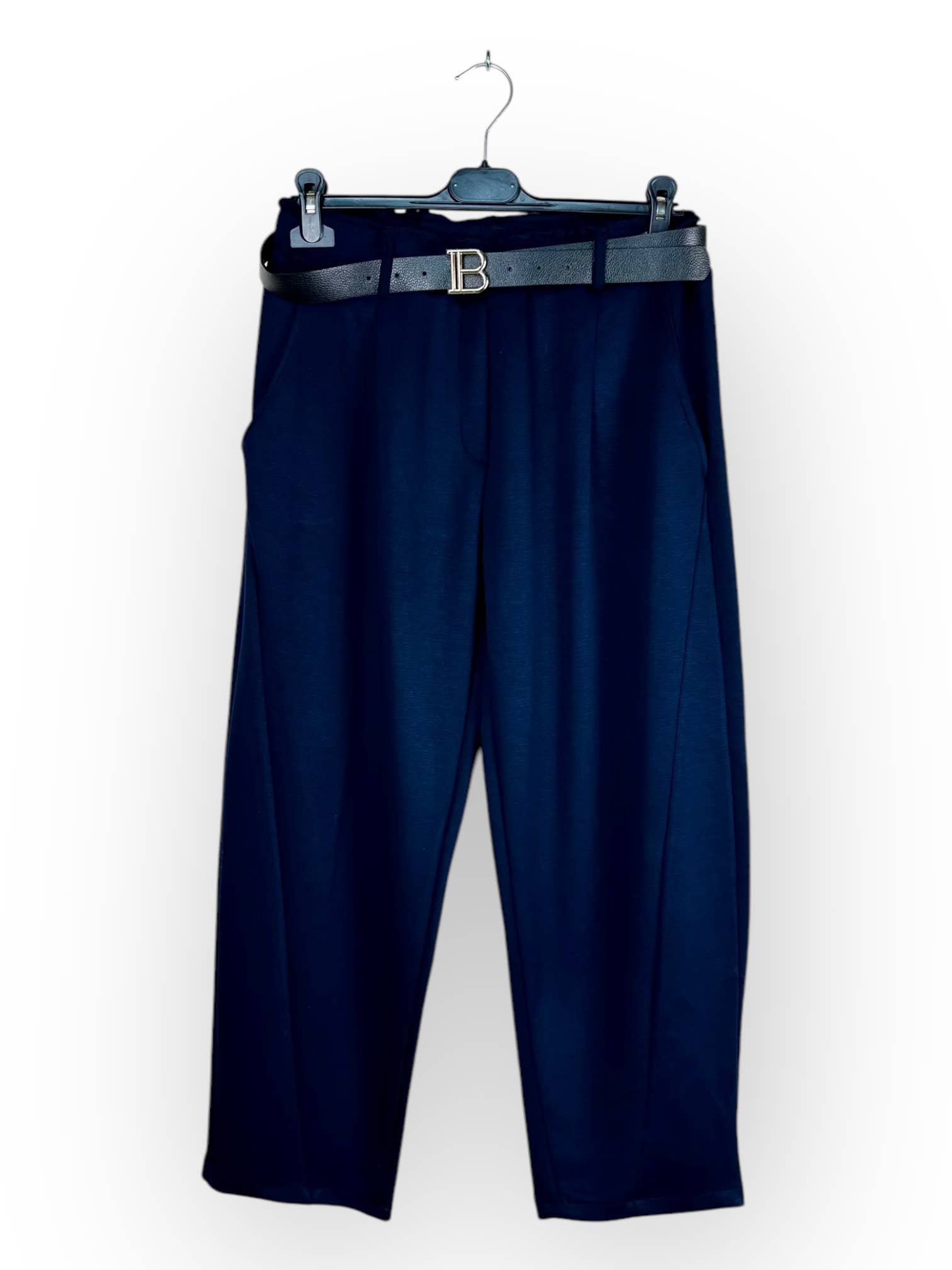 Lucky Nana - Wholesale Pants - Women's - SP 9747-01 - Pantalon uni en tissu lisse8