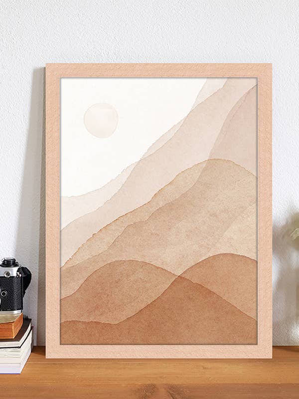 Abstract Landscape image. Wall art print with frame. for wholesale by Any Image