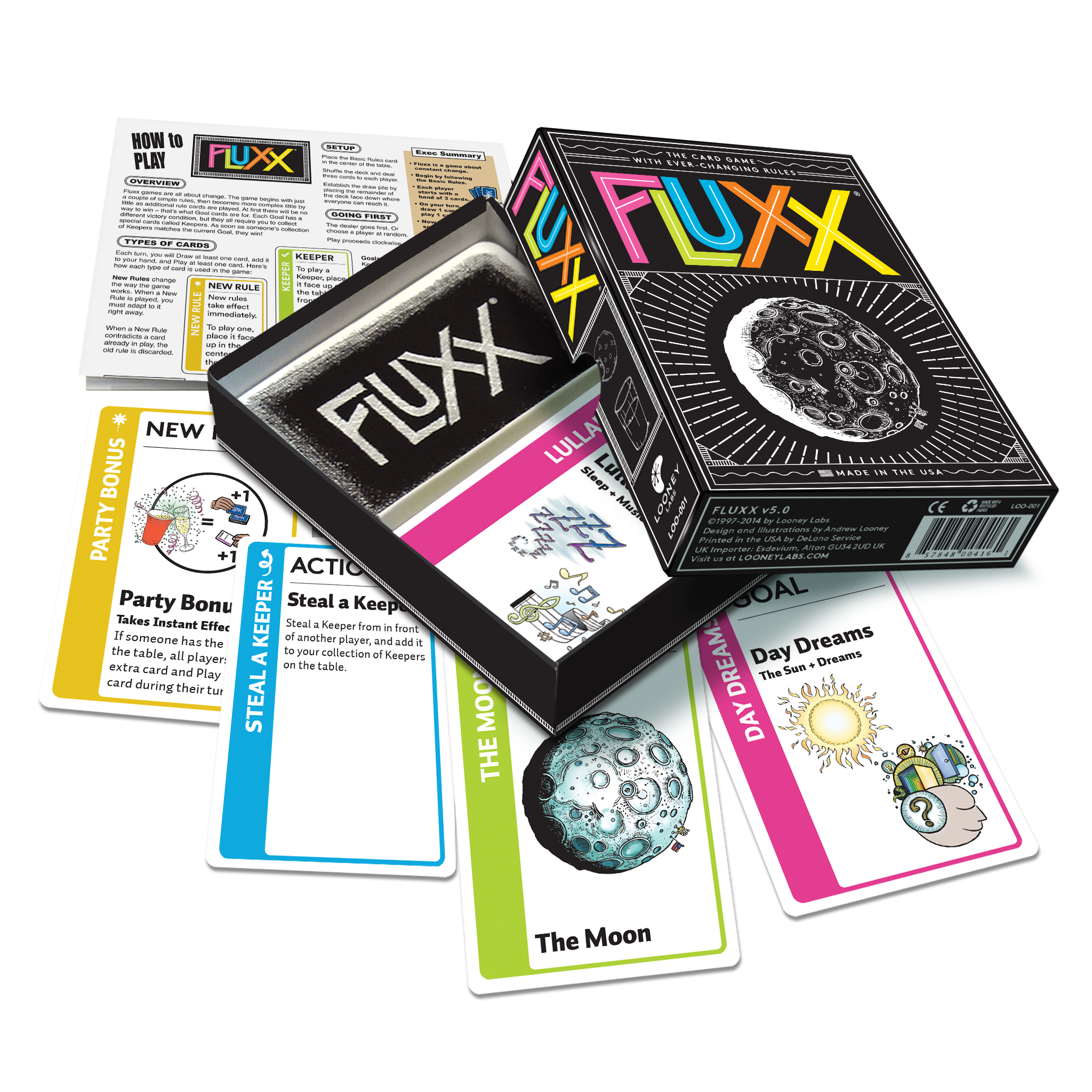 Looney Labs - Wholesale Card Game - Fluxx 5.01