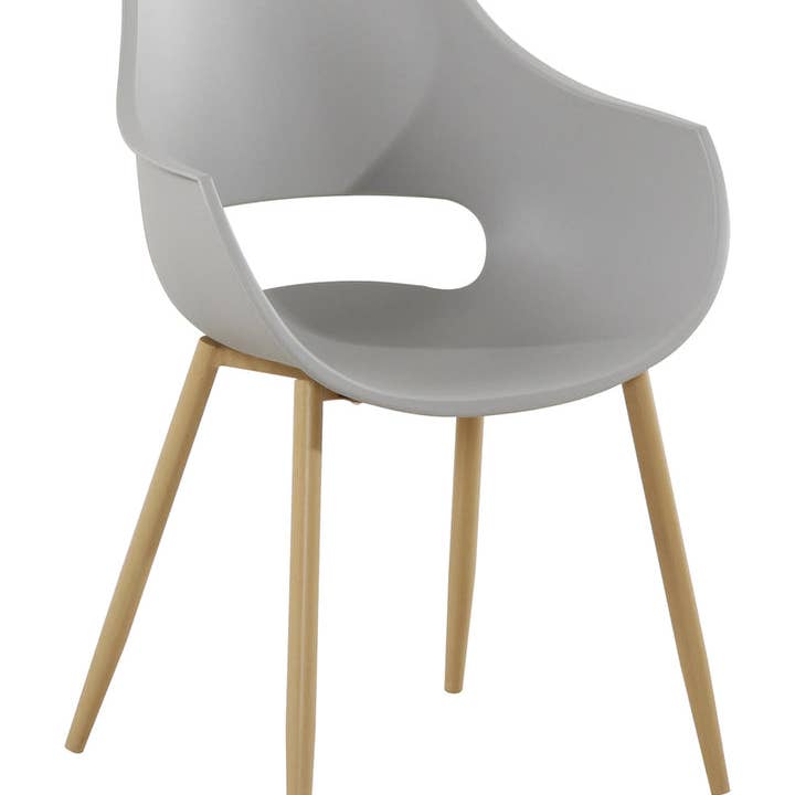 Alice 110 Stol Sæt af 2 Grå for engroshandel hos Vivorum