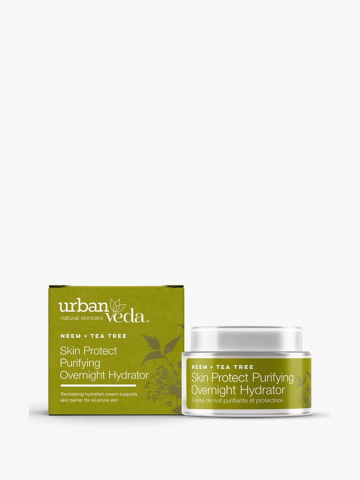 Neem & Tea Tree Skin Purifying Overnight Hydrator 50ml Urban Veda for wholesale by Urban Veda
