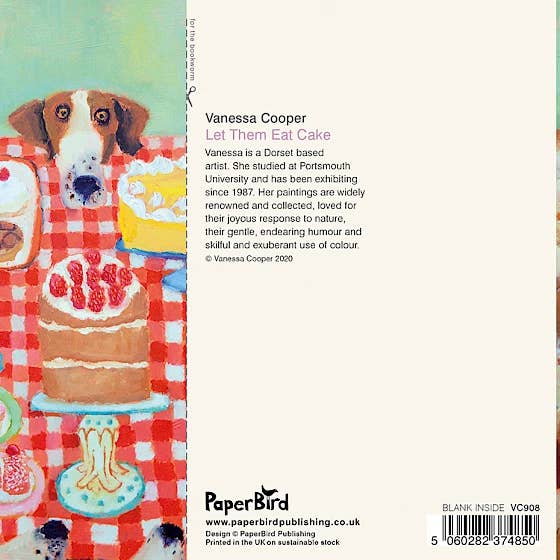 Paper Bird Publishing - Wholesale Everyday Greeting Card - Let Them Eat Cake1
