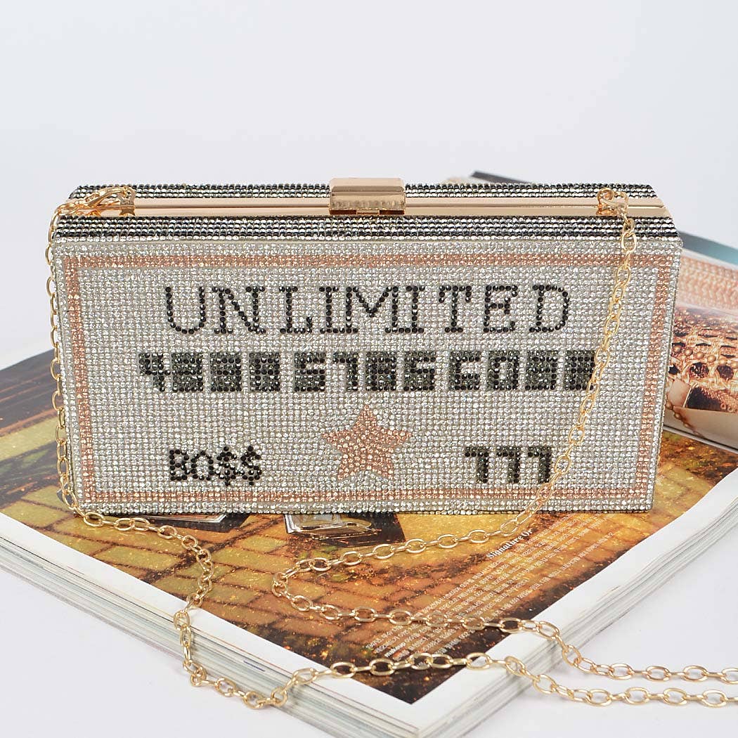 3AM BY H&D ACCESSORIES - Wholesale Clutch - Dames - Unlimited Rhinestone Party Clutch8