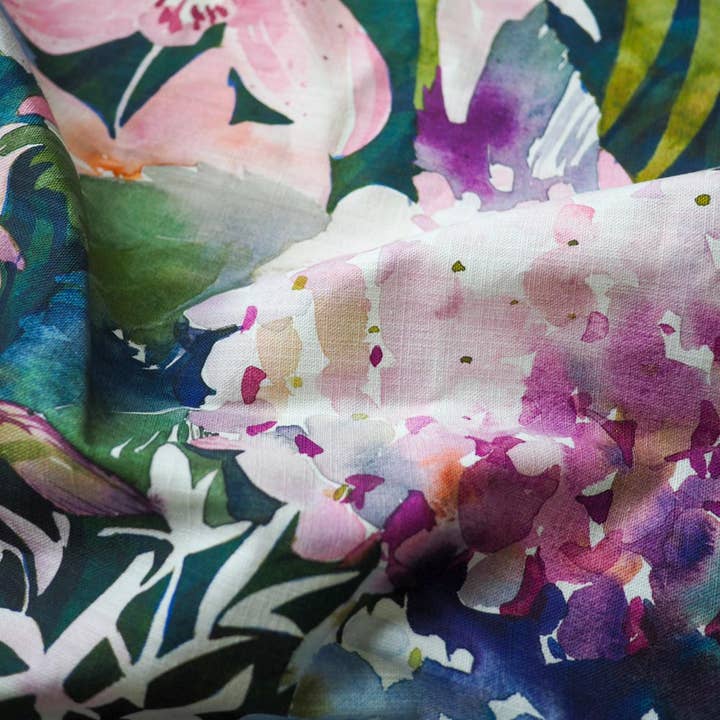 Natalie Martin | Australian Watercolour Artist - Wholesale Tea Towel - 'The Conservatory' Tea Towel1