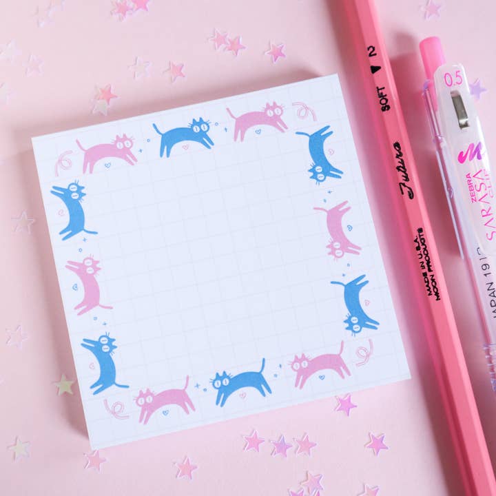 Leaping Kuni Notepad for wholesale by Radhia Rahman