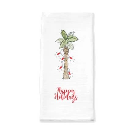 Holiday Palm Tree theedoek voor wholesale door Dodeline Design