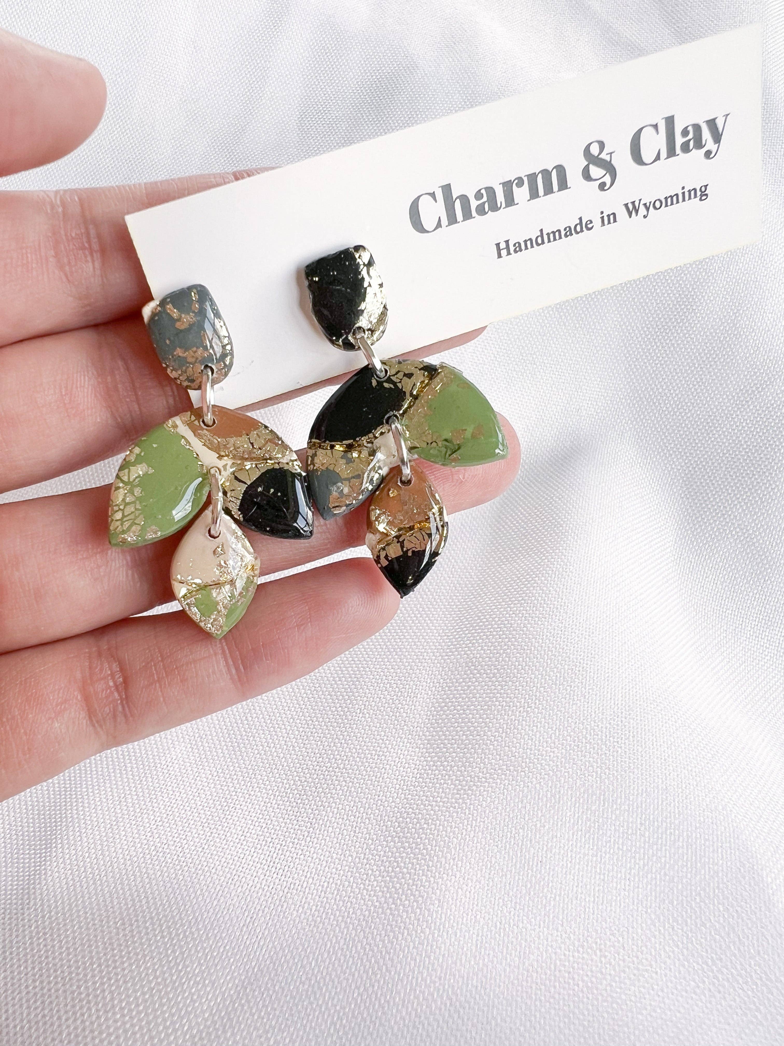 Charm and Clay - Wholesale Dangle Earrings - The Veronica1