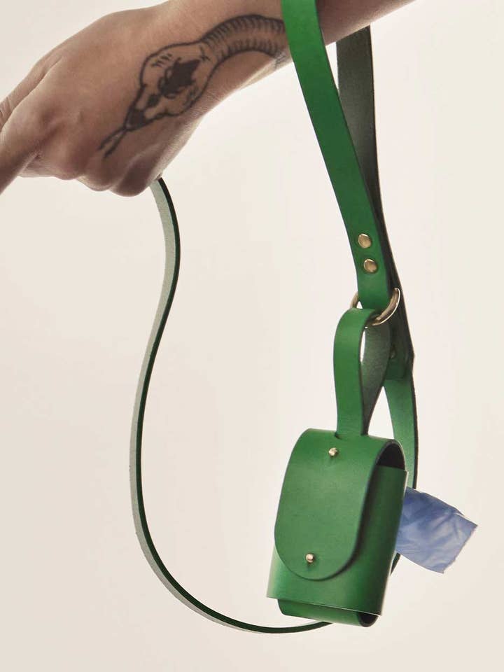 Bag holder · Green for wholesale by INDÓMITO