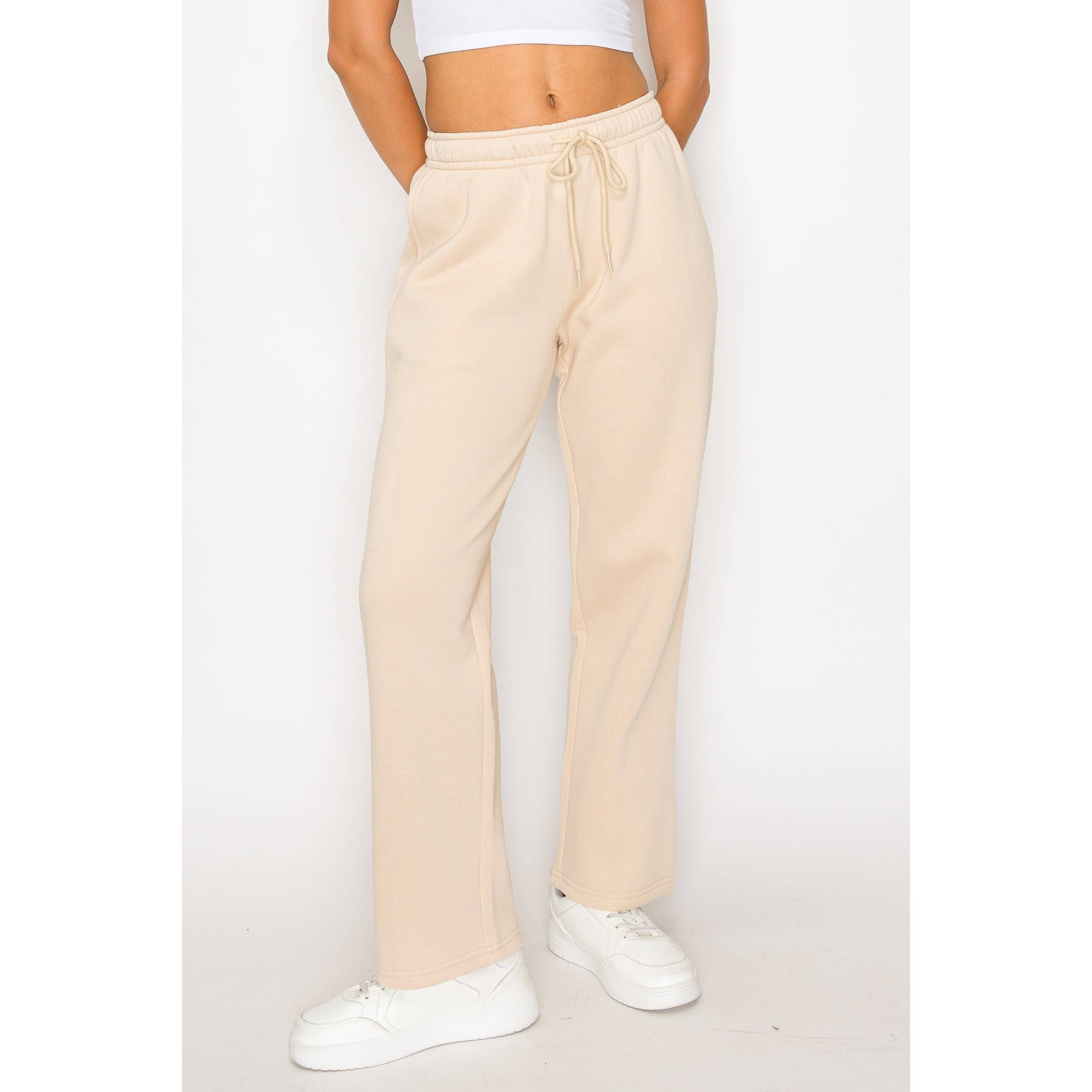 UP CLOTHING - Wholesale Athletic Sweatpants/Joggers - Women's - Straight Leg Fleece Sweatpants6